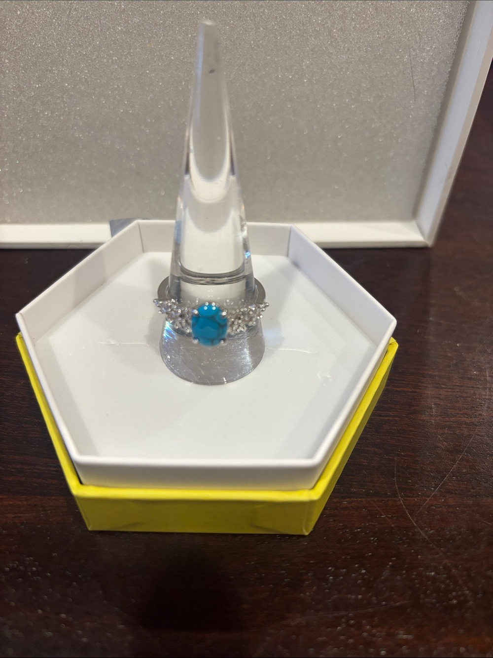 December 25: Turquoise on Rhodium